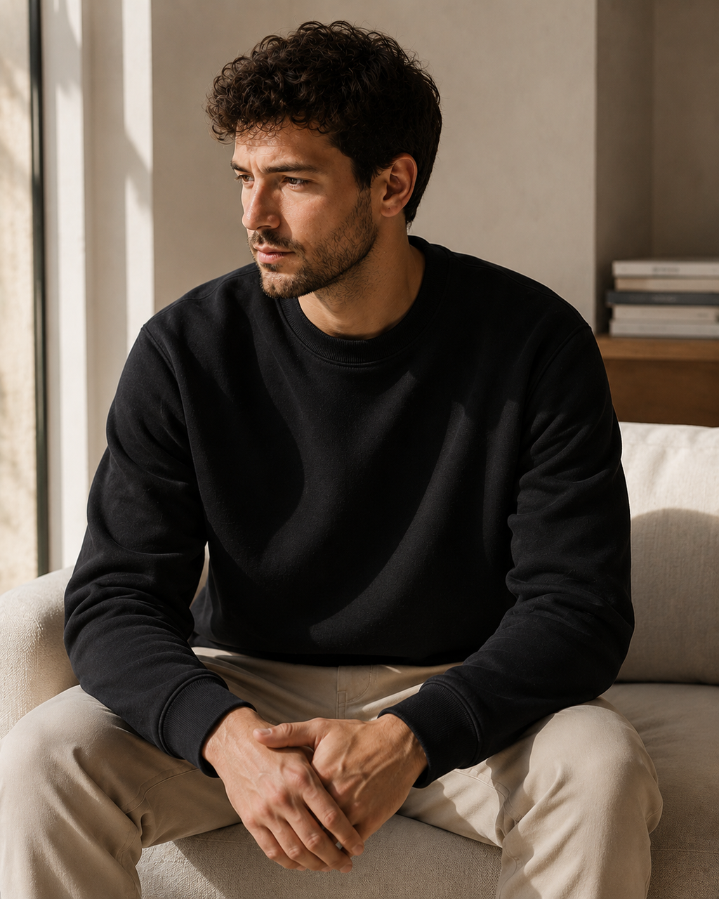 Signature Everyday Sweatshirt - Black
