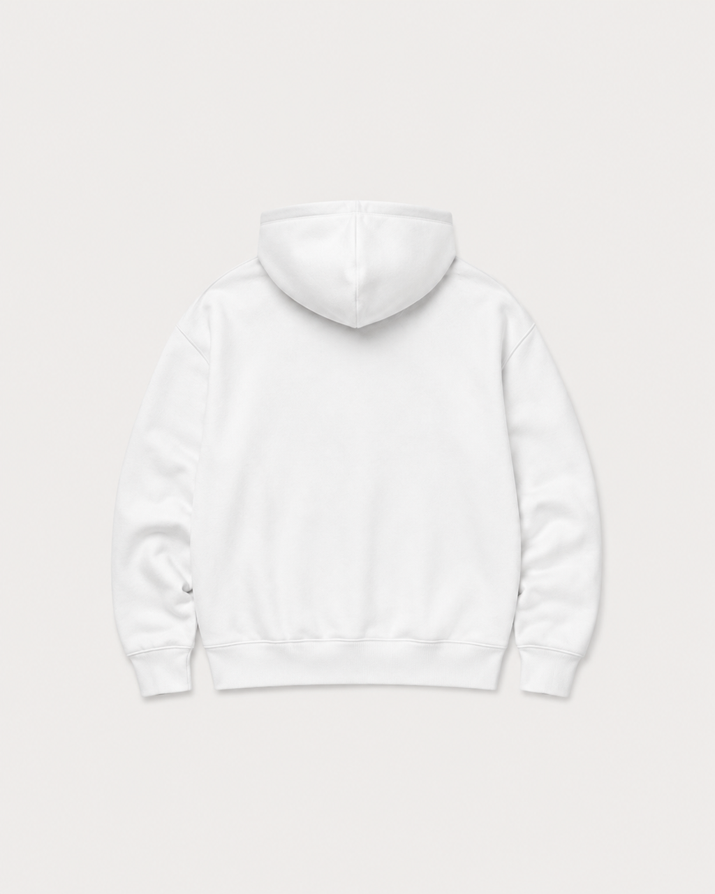 Signature Heavyweight Zip Hoodie - White