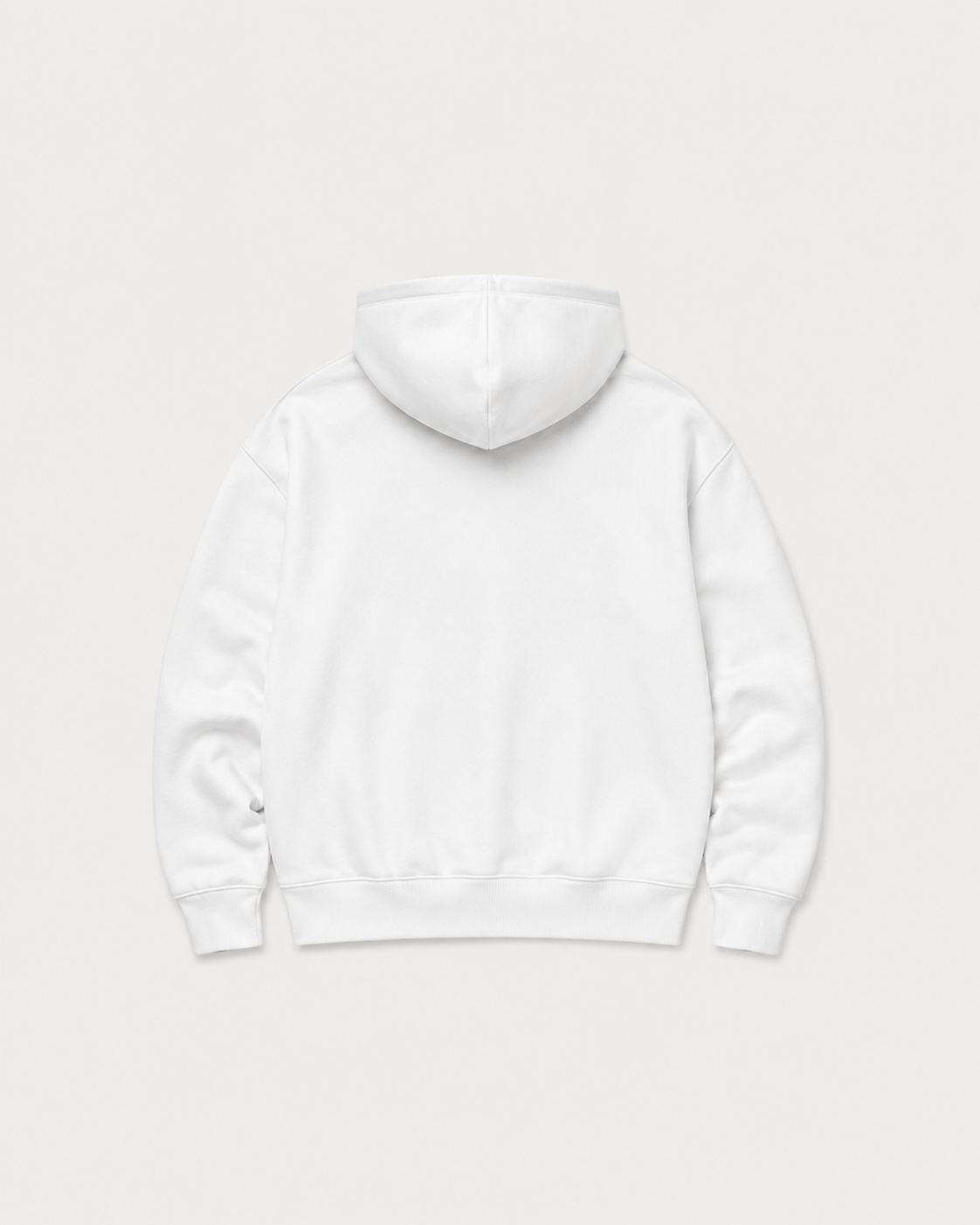 Signature Heavyweight Zip Hoodie - White