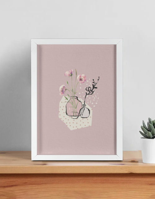 Aesthetic framed wall art in a 12×16 inch portrait format