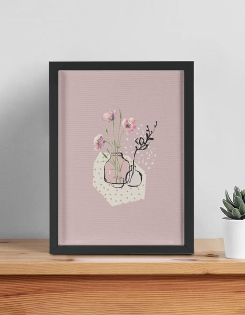 Aesthetic 12×16 inch framed poster for wall decor