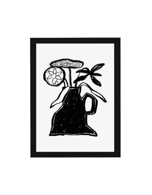 Aesthetic framed wall art in a 12×16 inch portrait format