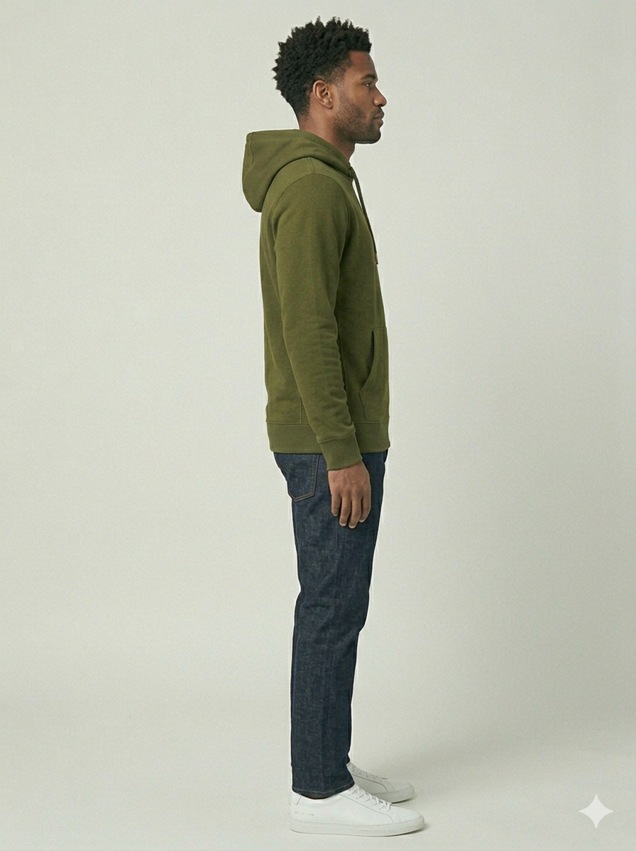 Signature Everyday Hoodie - Olive Green