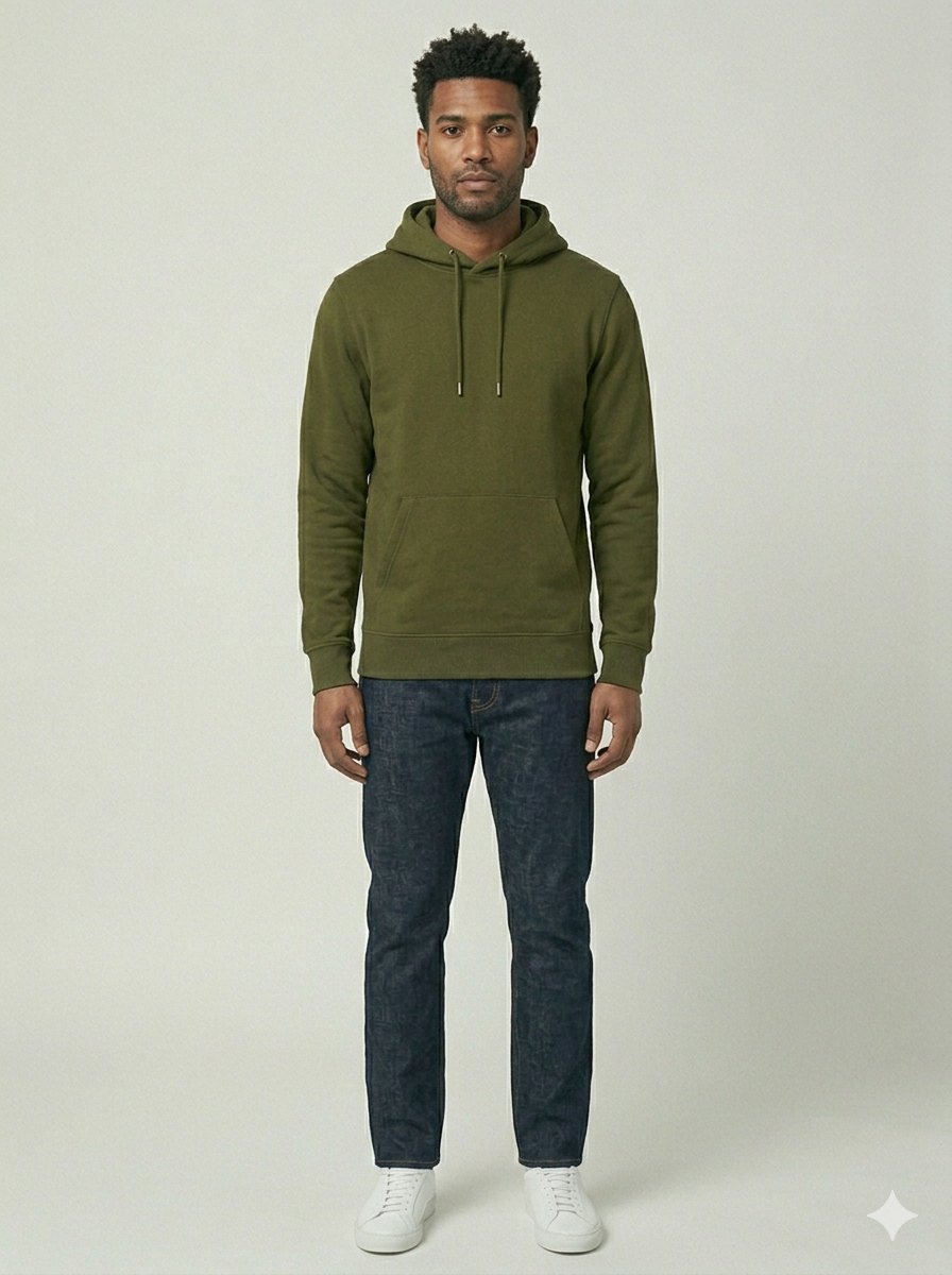 Signature Everyday Hoodie - Olive Green